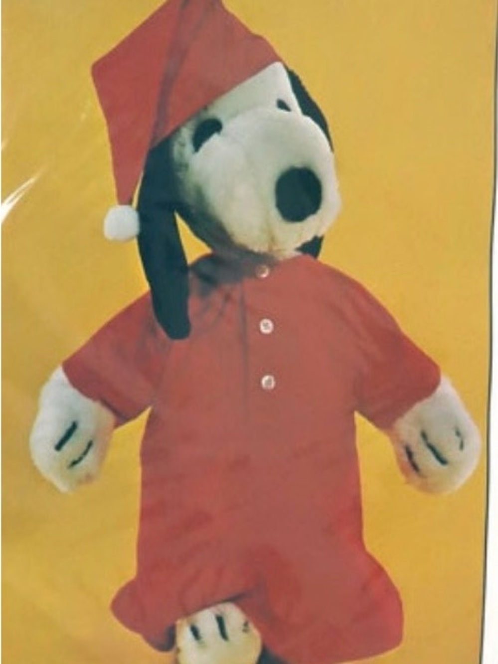 Snoopy Red Nightshirt and Night Cap